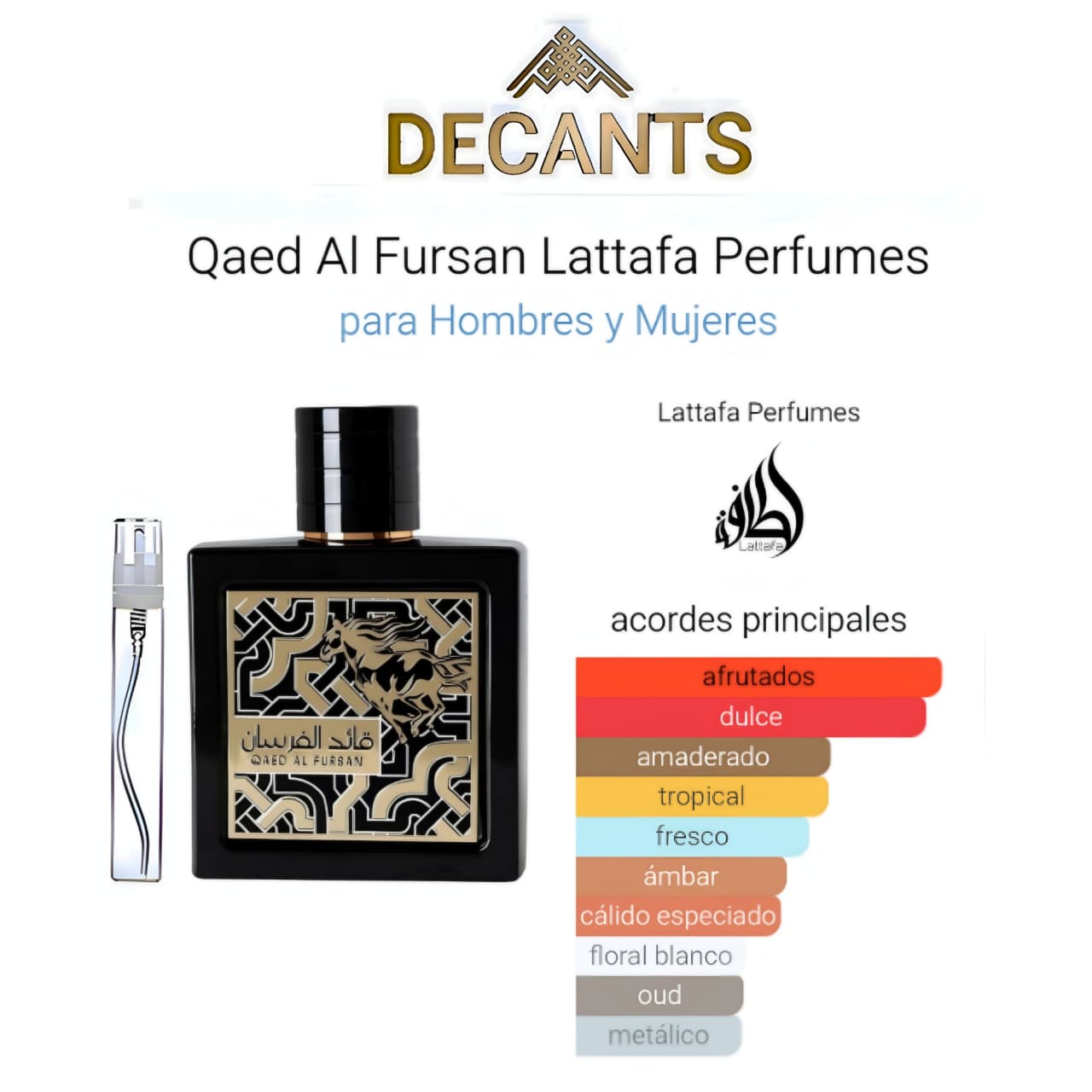 QAED AL FURSAN NEGRO LATTFA
