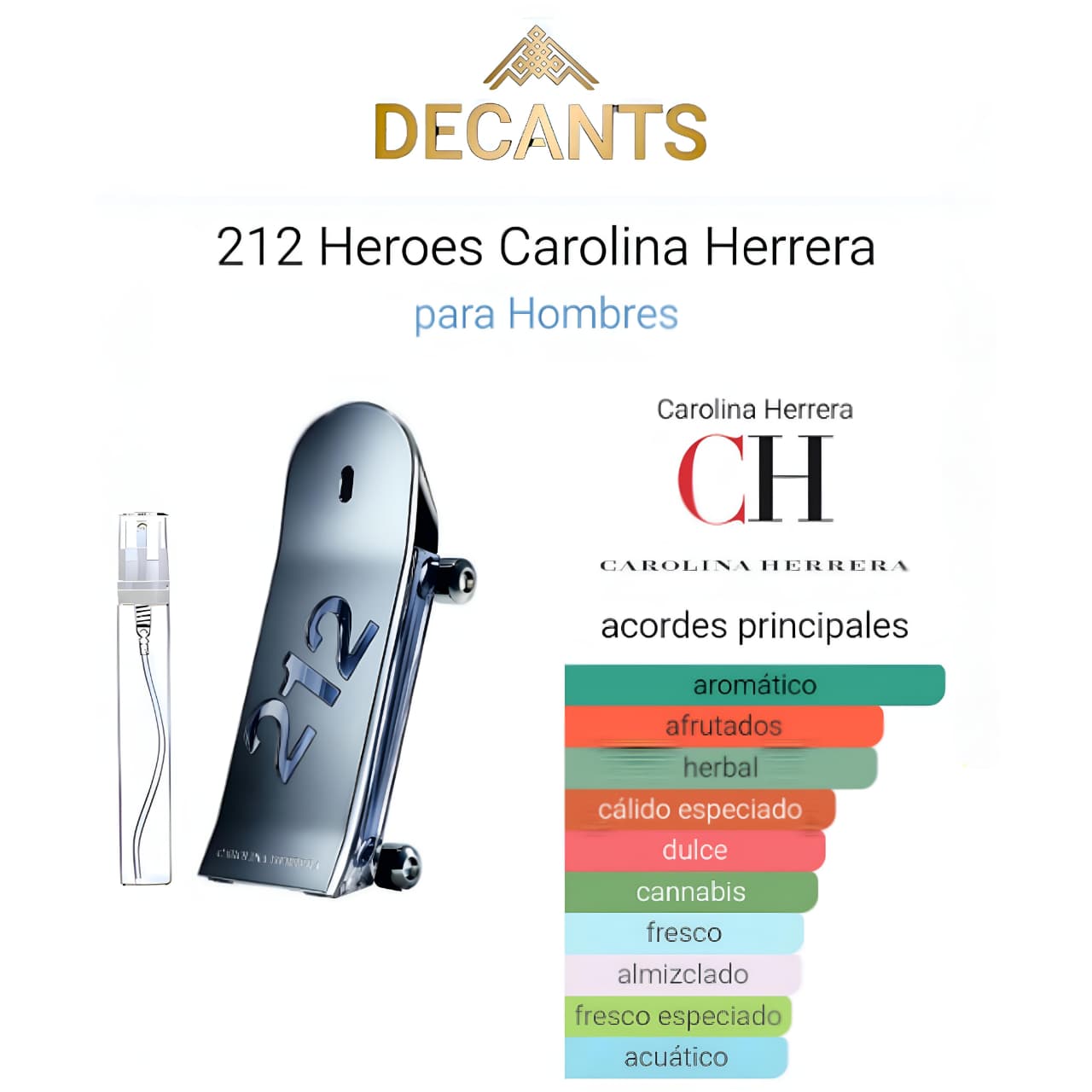 212 HEROES CAROLINA HERRERA